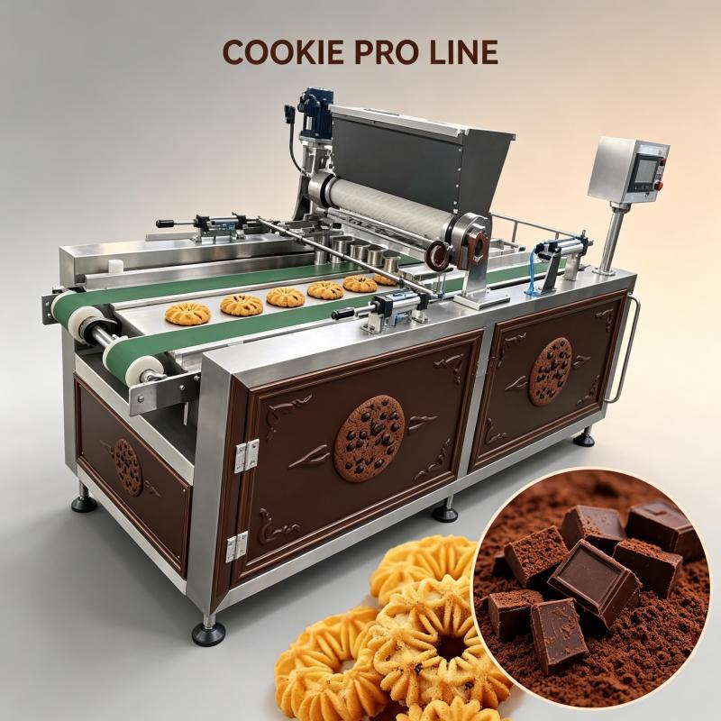 Food Energy Snacks - Semi-automatic Cookie Machine Snack Machine Food