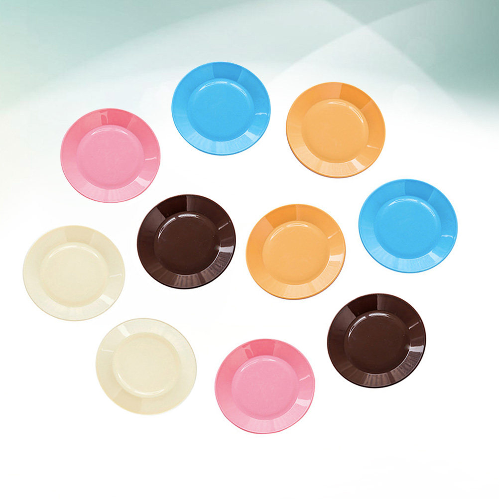 Zero Food Snacks - 10Pcs Zero Food Snack Plate Wear-Resistant