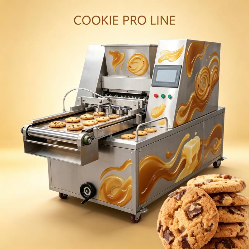Food Energy Snacks - Semi-automatic Cookie Machine Snack Machine Food