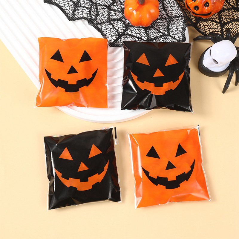 50/100pcs Halloween Black Oran - Food Snacks Candy recension och pris