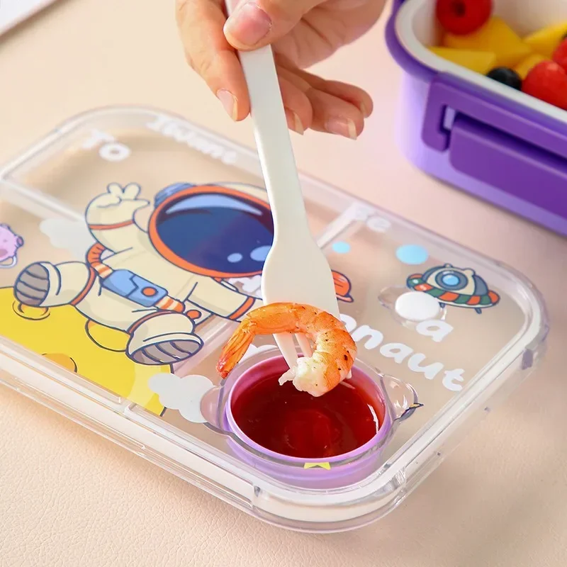 Unicorn Cartoon Bento Lunch Bo - Food Snacks For School recension och pris