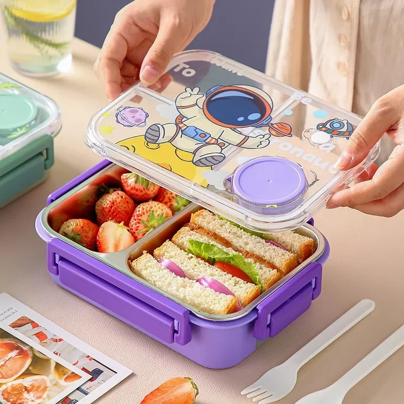 Unicorn Cartoon Bento Lunch Bo - Food Snacks For School recension och pris