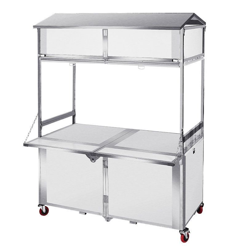 Night market stall cart foldab - Food Snacks To Eat recension och pris
