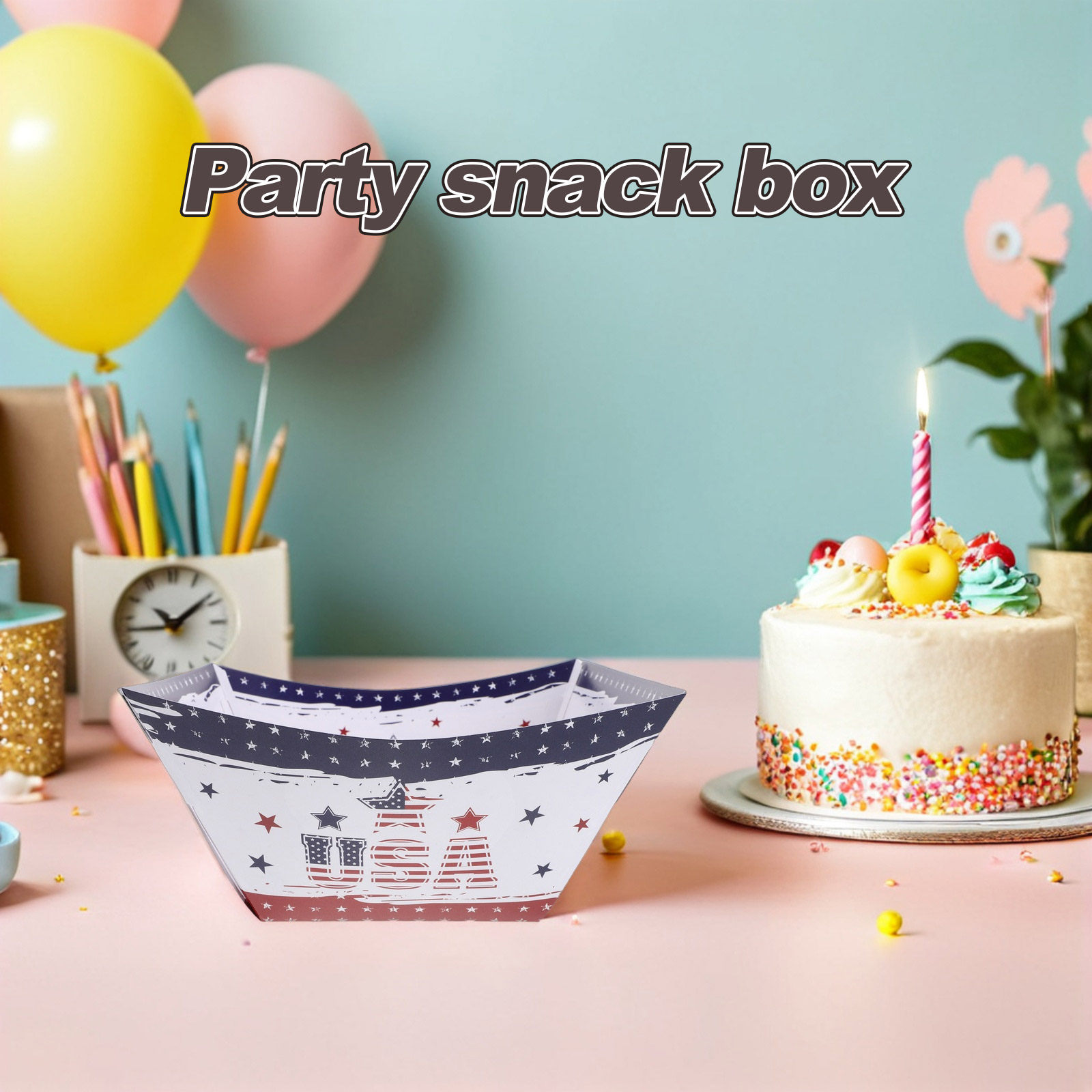 12Pcs Independence Day Party S - Food Snacks Candy recension och pris