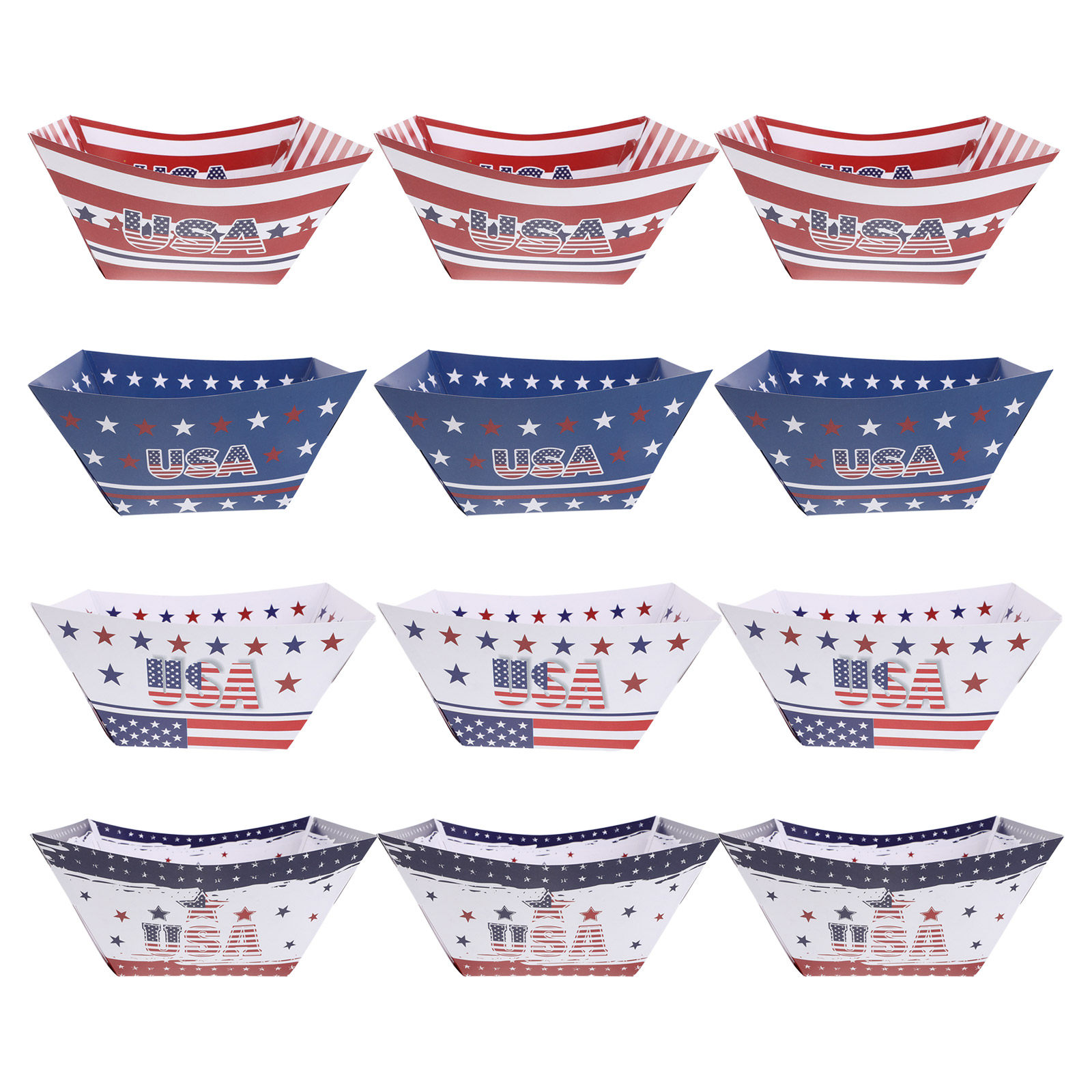 12Pcs Independence Day Party S - Food Snacks Candy recension och pris