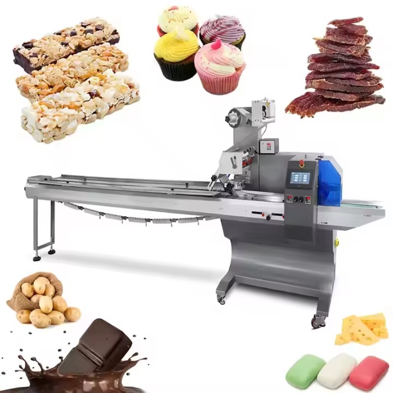 Automatic Pillow Type Packing  - Food Snacks Candy recension och pris
