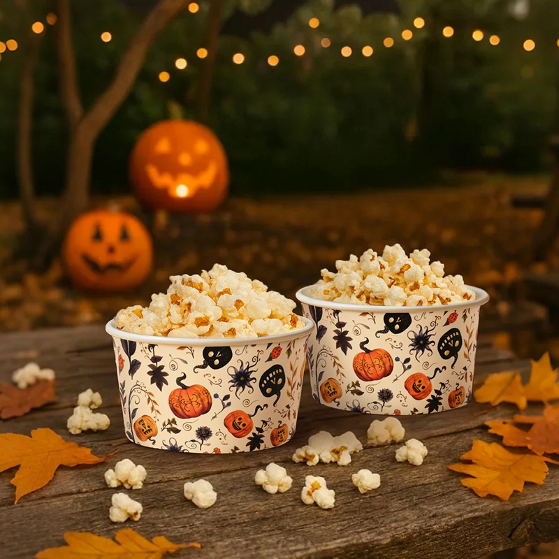 10/30/50Pcs Halloween Paper Bo - Food Snacks Party recension och pris