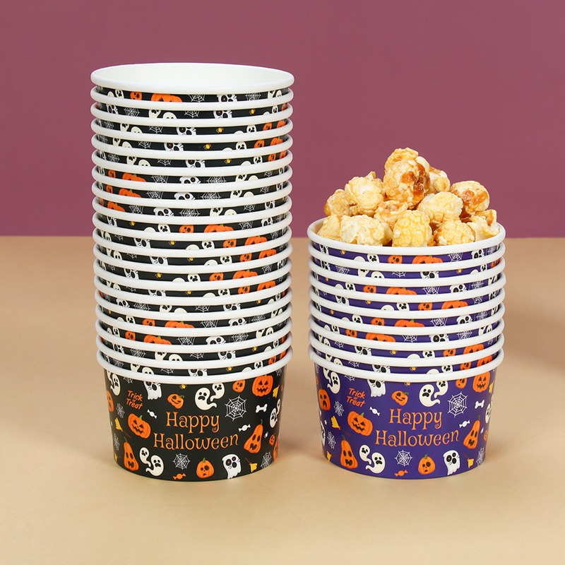 10/30/50Pcs Halloween Paper Bo - Food Snacks Party recension och pris