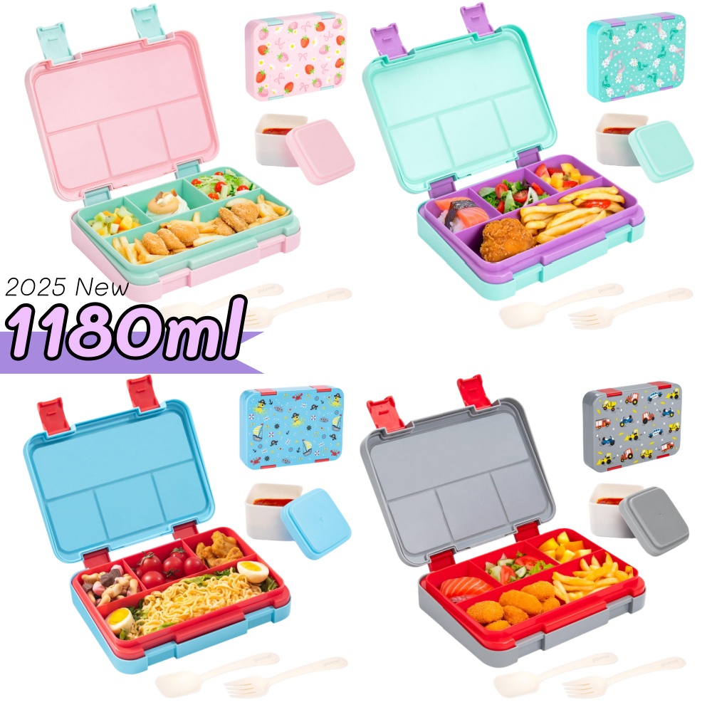 40oz Cartoon Pattern Bento Lun - Food Snacks For School recension och pris