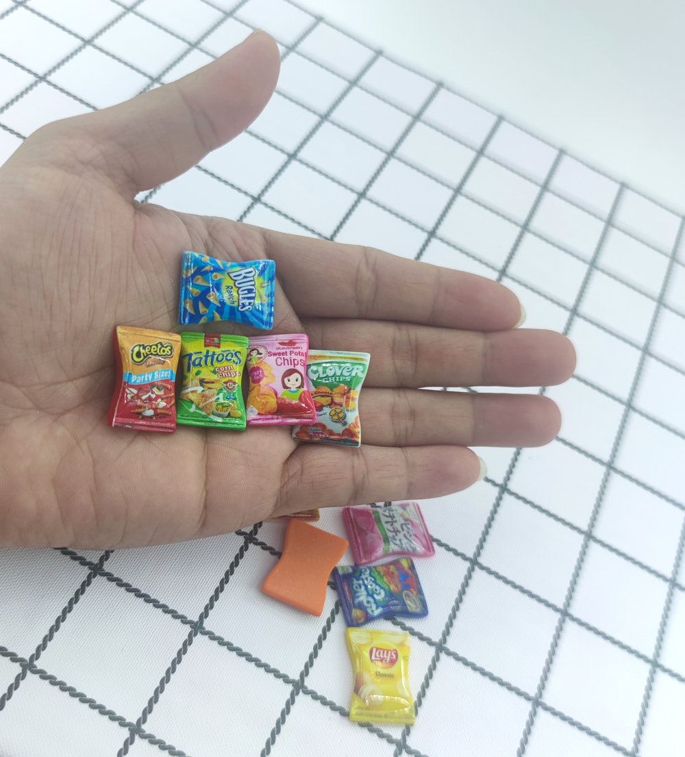 10PCS/Lot 1/6 Scale Dollhouse  - Food Snacks To Eat recension och pris