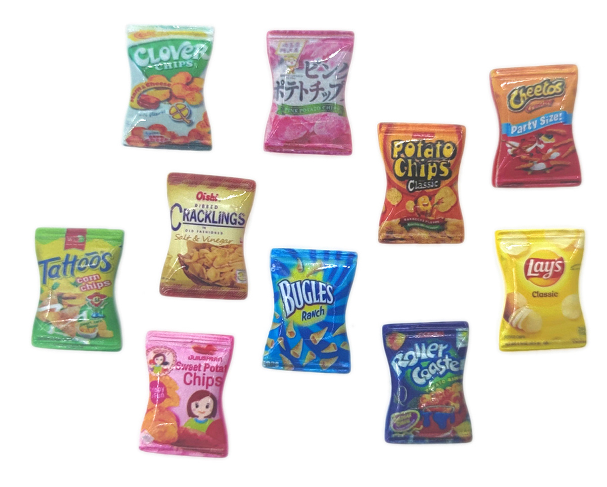 10PCS/Lot 1/6 Scale Dollhouse  - Food Snacks To Eat recension och pris