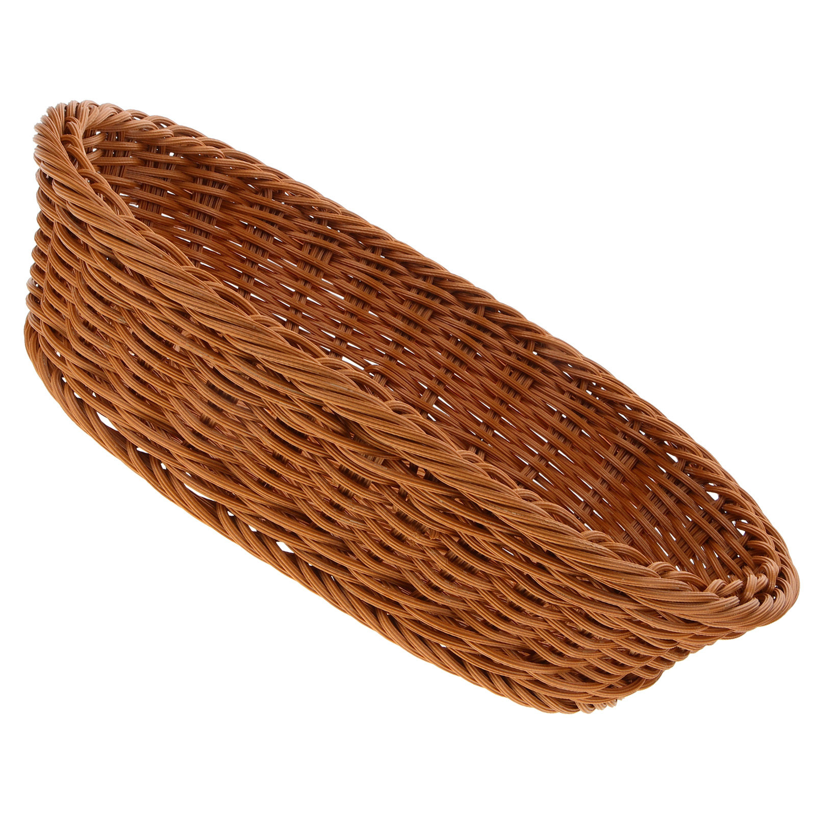 PP Woven Fruit Basket Oval Rus - Food Snacks Candy recension och pris