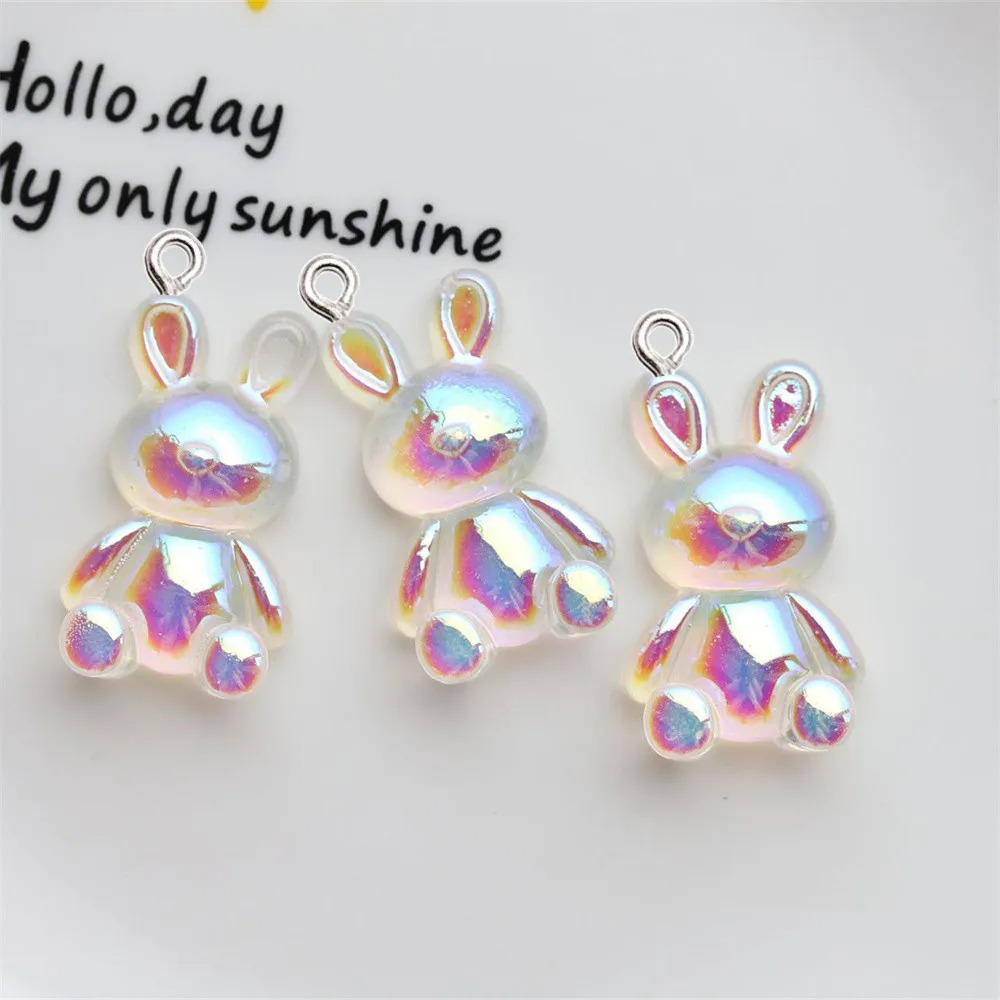 10Pcs Fashion Colorful Rabbit  - Food Snacks To Eat recension och pris
